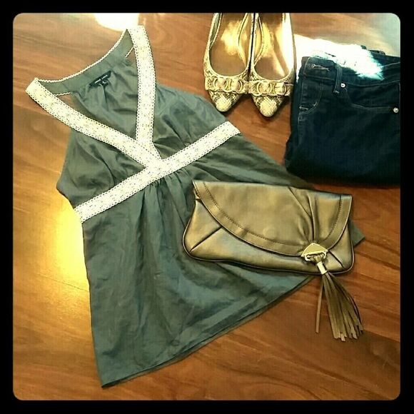 💕3 for 20💕 Naked Zebra Beautiful Grey Blouse - Picture 2 of 5